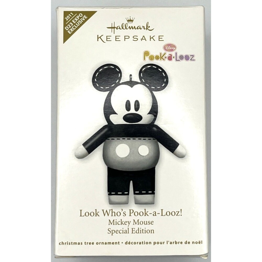 Hallmark Keepsake 2011 Look Who's Pook-a-Looz! D23 Disney Expo Mickey Mouse